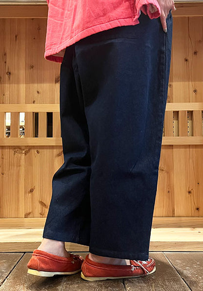 VOIRY ヴォイリー | SUNDAY PANTS DENIM カラー : D.BLUE