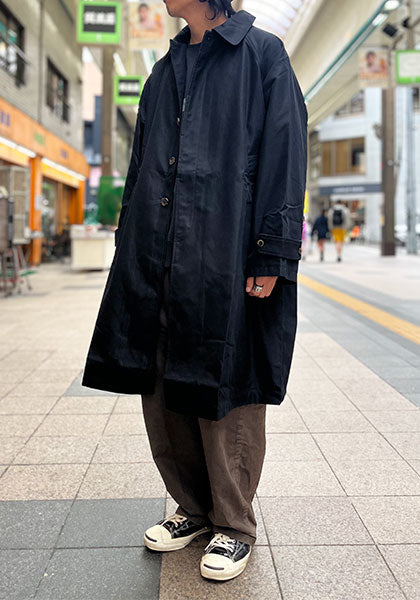 KELEN ケレン | BAL COLLAR COAT / バルカラーコート カラー:BLACK