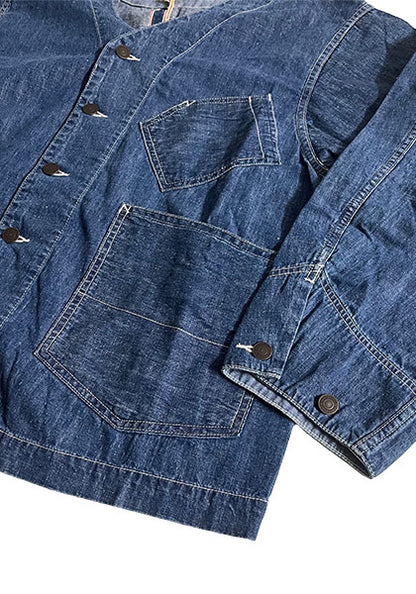 IMPRESTORE 6.5oz Denim Engineer Jacket, Color: VINTAGE WASH