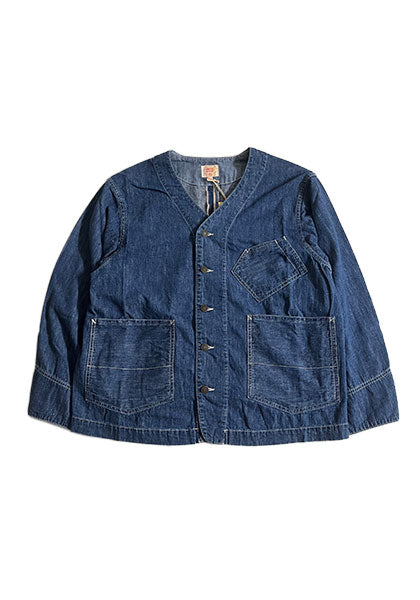 IMPRESTORE 6.5oz Denim Engineer Jacket, Color: VINTAGE WASH