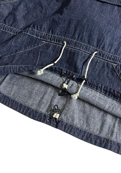 IMPRESTORE インプレストア 6.5oz Denim Anorak Hoodie カラー:ONE WASH