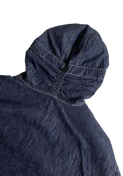 IMPRESTORE インプレストア 6.5oz Denim Anorak Hoodie カラー:ONE WASH