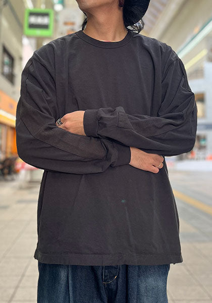 GYPSY&SONS ジプシーアンドサンズ | LINE SLEEVE L/S SLIT CREW 通販