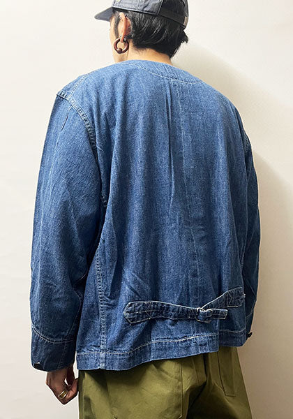 IMPRESTORE 6.5oz Denim Engineer Jacket, Color: VINTAGE WASH