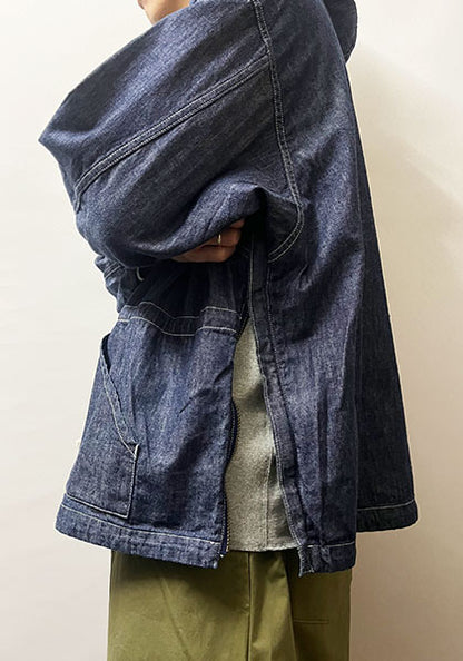 IMPRESTORE インプレストア 6.5oz Denim Anorak Hoodie カラー:ONE WASH