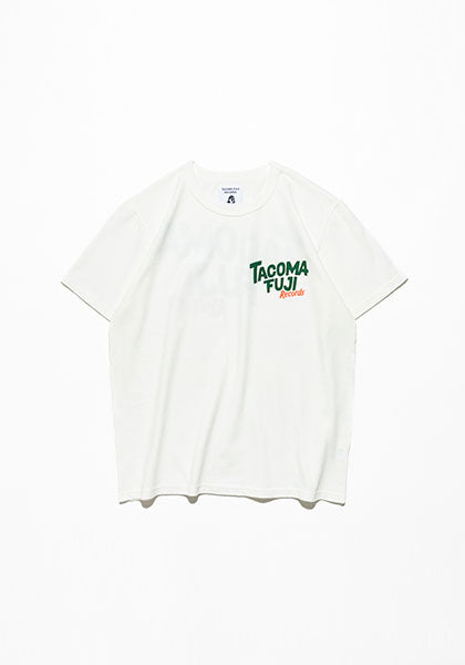 TACOMA FUJI RECORDS タコマフジレコード | TACOMA FUJI Sunset Blvd. Tee Tシャツ designed by Yunosuke カラー : ホワイト