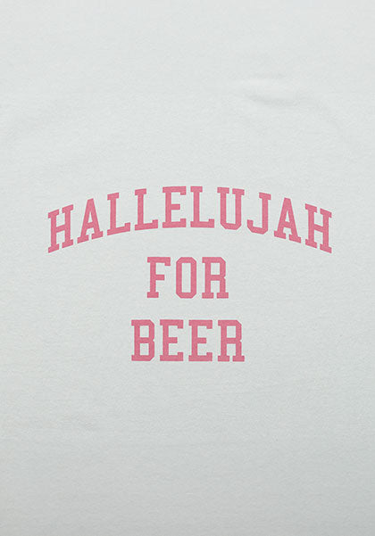 TACOMA FUJI RECORDS タコマフジレコード | HALLELUJAH FOR BEER designed by Shuntaro Watanabe カラー:アイスグレー