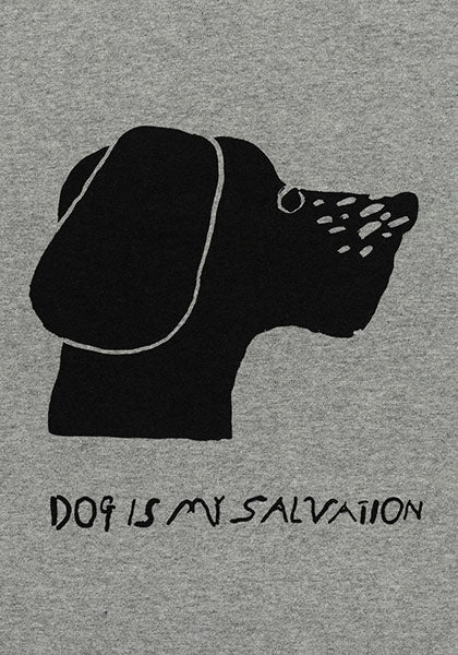 TACOMA FUJI RECORDS タコマフジレコード | DOG IS MY SALVATION designed by Yachiyo Katsuyama カラー:ヘザーグレー