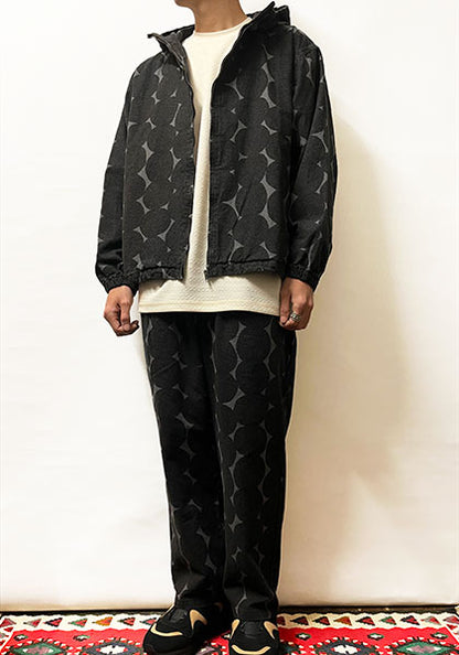 VOO ヴォー | FUNNY CIRCLE HOODY カラー:SUMI BLACK