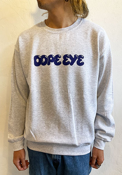 DOPE EYE スウェット カラー：アッシュ