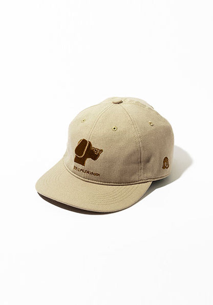 TACOMA FUJI RECORDS タコマフジレコード |  DOG IS MY SALVATION CAP designed by Yachiyo Katsuyama カラー：BEIGE