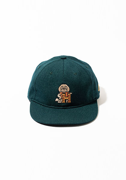 TACOMA FUJI RECORDS タコマフジレコード | HOT DOG VINTAGE LOGO CAP designed by Hiroshi Iguchi カラー:GREEN