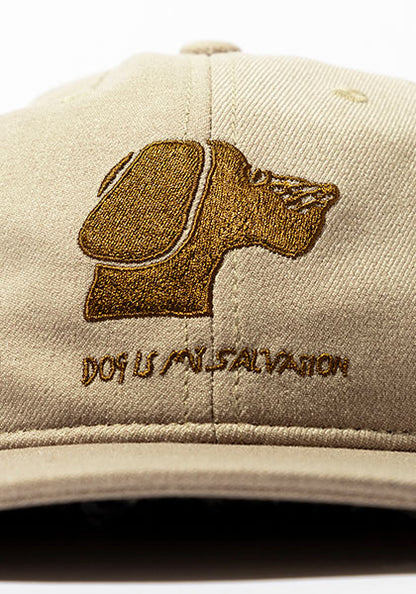 TACOMA FUJI RECORDS タコマフジレコード |  DOG IS MY SALVATION CAP designed by Yachiyo Katsuyama カラー：BEIGE