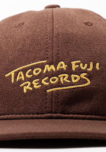 TACOMA FUJI RECORDS タコマフジレコード | T.F.R LOGO CAP designed by Tomoo Gokita カラー：BROWN
