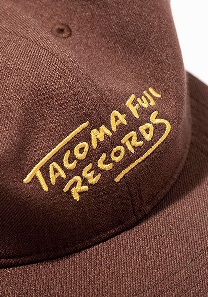 TACOMA FUJI RECORDS タコマフジレコード | T.F.R LOGO CAP designed by Tomoo Gokita カラー：BROWN
