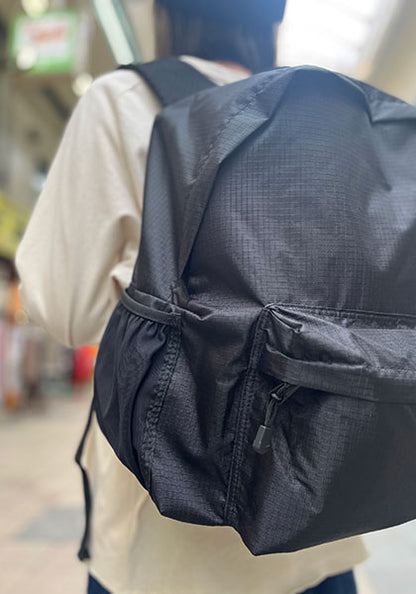 PACKING パッキング | TRAIL BACK PACK カラー:BLACK