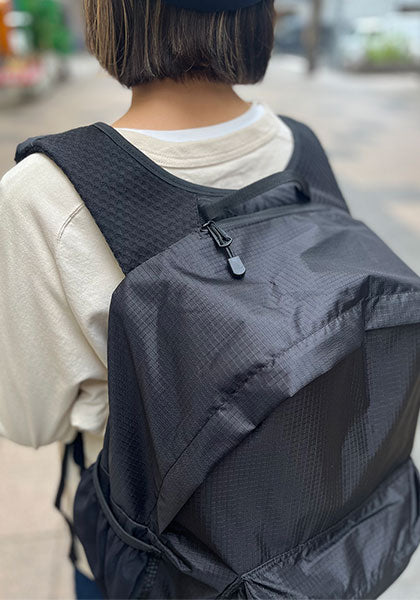 PACKING パッキング | TRAIL BACK PACK カラー:BLACK