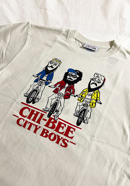 CHI-BEE Off We Ride T カラー：FADED WHITE