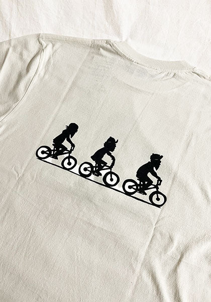 CHI-BEE Off We Ride T カラー：FADED WHITE