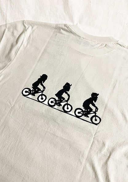 CHI-BEE Off We Ride T カラー：FADED WHITE