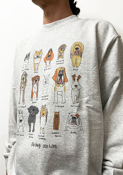 CHI-BEE DOG1 SWEAT カラー：ASH