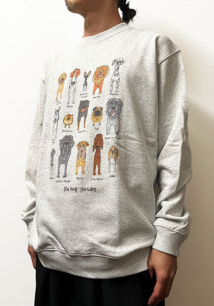 CHI-BEE DOG2 SWEAT カラー：ASH