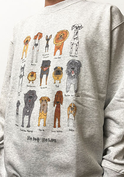 CHI-BEE DOG2 SWEAT カラー：ASH