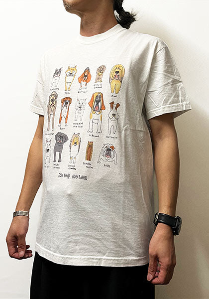 CHI-BEE DOG1 T カラー：WHITE