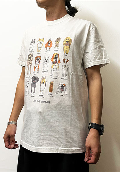 CHI-BEE DOG1 T カラー：WHITE