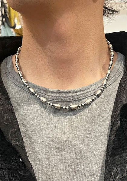 Indian Jewelry (インディアン ジュエリー) ナバホパールネックレス 40cm+ アジャスター付き