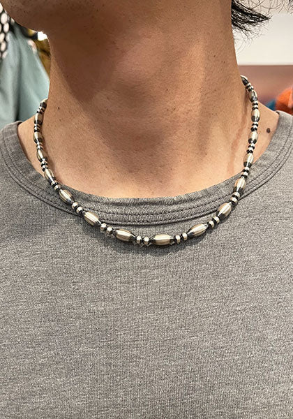 Indian Jewelry (インディアン ジュエリー) ナバホパールネックレス 40cm+ アジャスター付き
