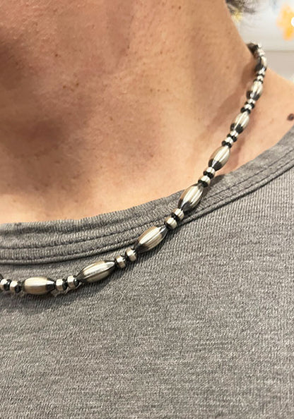Indian Jewelry (インディアン ジュエリー) ナバホパールネックレス 40cm+ アジャスター付き