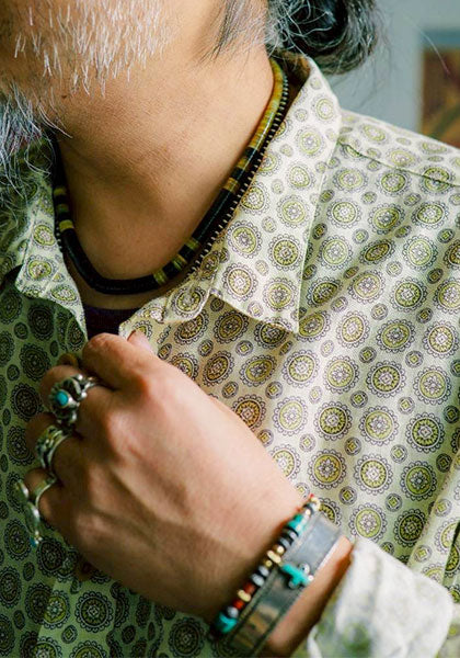 Nasngwam.（ナスングワム） | CREST SHIRTS カラー:WHITE