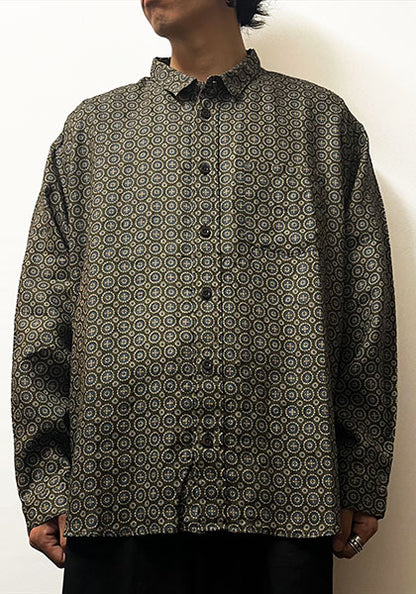 Nasngwam.（ナスングワム） | CREST SHIRTS カラー:BLACK