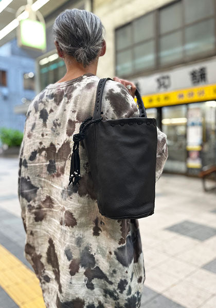 Nasngwam×EARLY MORNING | DEERSKIN ONE HANDLE TOTE / 鹿革バッグ