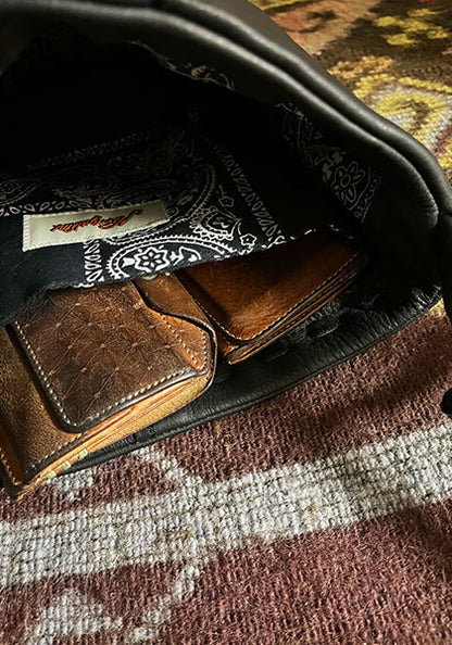 Nasngwam×EARLY MORNING | DEERSKIN ONE HANDLE TOTE / 鹿革バッグ