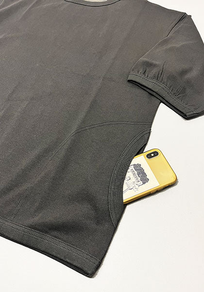 KELEN ケレン | SIDE POCKET SWEAT TEE