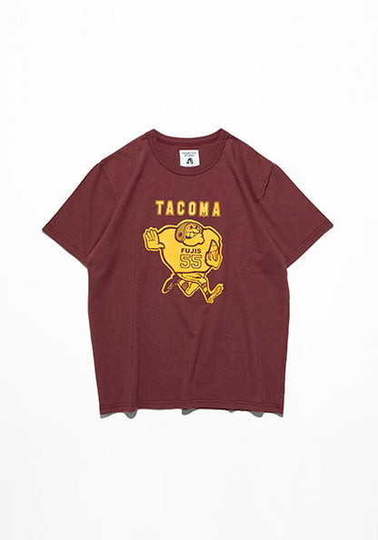 TACOMA FUJI RECORDS タコマフジレコード | TACOMA FUJIS SS Tシャツ designed by MATT LEINES  カラー:バーガンディー
