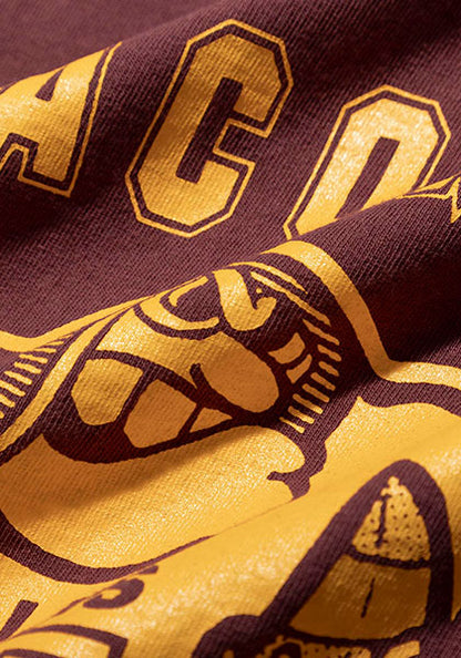 TACOMA FUJI RECORDS タコマフジレコード | TACOMA FUJIS SS Tシャツ designed by MATT LEINES  カラー:バーガンディー