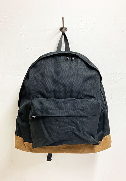 PACKING Packing | BOTTOM SUEDE BACKPACK Color: BLACK