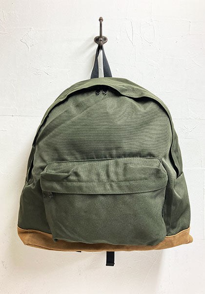 PACKING パッキング | BOTTOM SUEDE BACKPACK カラー:OLIVE