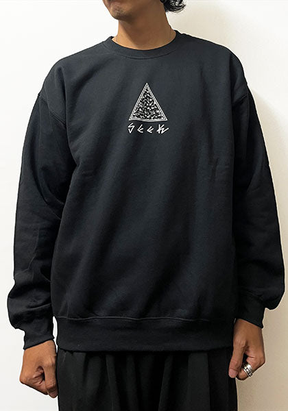 BAKIBAKI×SEEK DEER SKULLビッグスウェット カラー：ブラック
