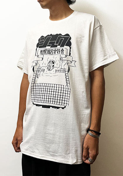 ESOW×SEEK 札幌風呂愛好會TEE カラー:ホワイト