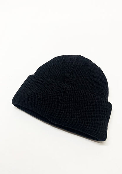 ROTOTO | COTTON ROLL UP BEANIE Color: GRAYGE