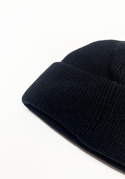 ROTOTO ロトト | BULKY WATCH CAP カラー : BLACK