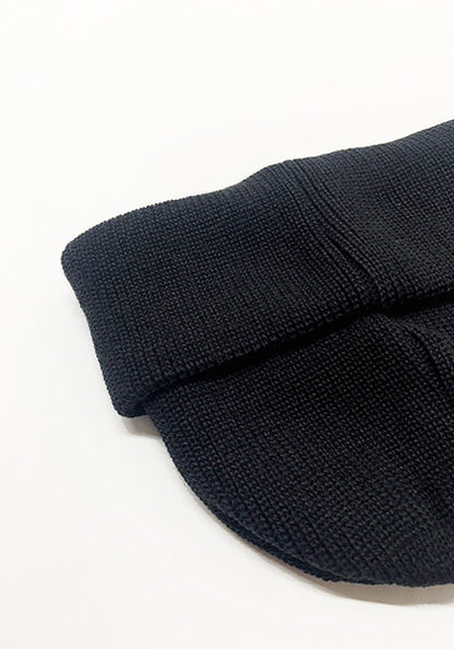 ROTOTO | COTTON ROLL UP BEANIE Color: GRAYGE