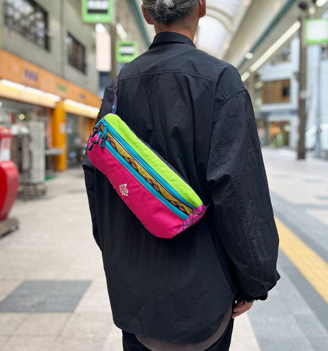 ALDIES アールディーズ | Long Zimon Waist Bag カラー:ピンク
