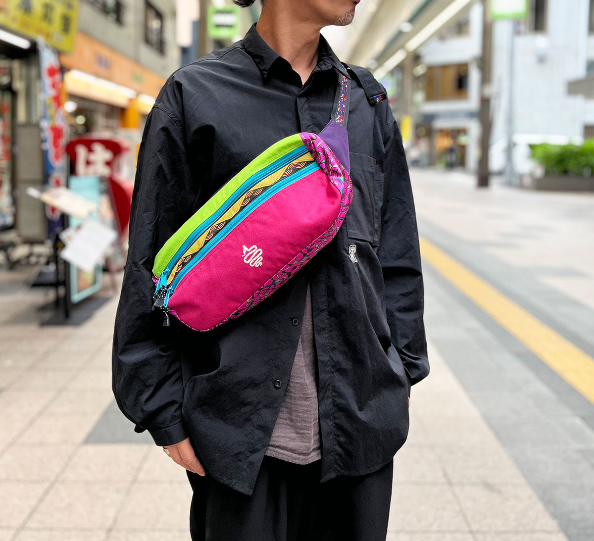 ALDIES アールディーズ | Long Zimon Waist Bag カラー:ピンク