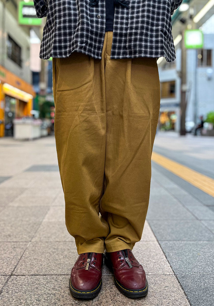 KELEN ケレン | 2TUCK COCOON TROUSER  / 2タックコクーントラウザー カラー:BEIGE