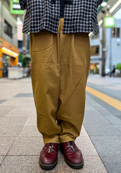 KELEN ケレン | 2TUCK COCOON TROUSER  / 2タックコクーントラウザー カラー:BEIGE